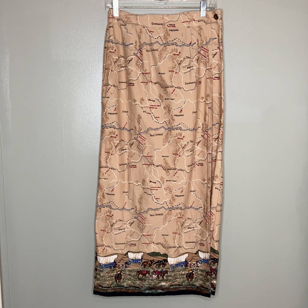 Sun river vintage skirt size large.